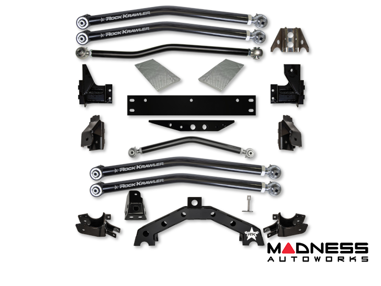 Jeep Wrangler JK Lift Kit - Rock Krawler - Factor X2 - w/ 6in Rear Stretch - `07-`18